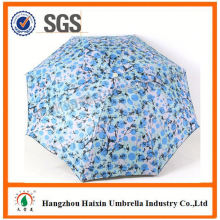 Profissional fábrica fornecer boa qualidade 3 guarda-chuva promocional para venda de dobramento